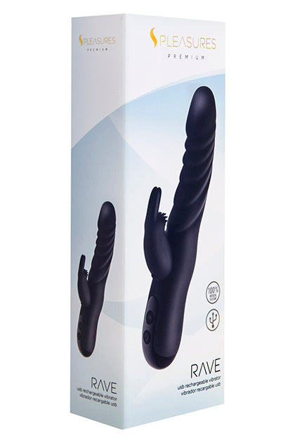 S PLEASURES PREMIUM LINE - RAVE BLACK