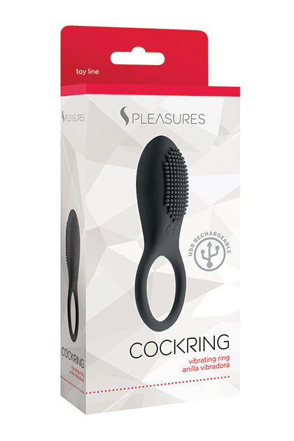 S PLEASURES - COCKRING BLACK