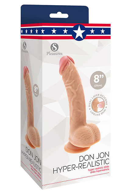 Don Jon HyperRealistic Dildo 20 cm
