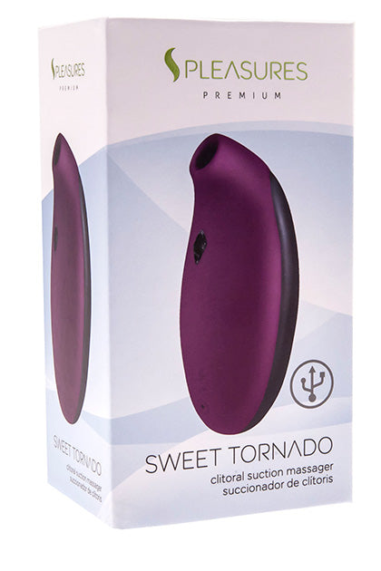 S PLEASURES PREMIUM LINE - SWEET TORNADO PURPLE / BLACK