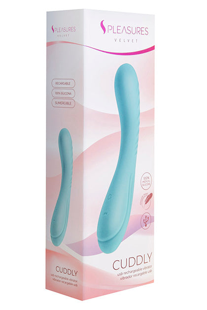 S PLEASURES VELVET - CUDDLY TURQUOISE