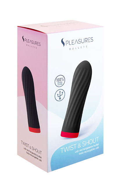 S PLEASURES BULLETS - TWIST&SHOUT - BLACK