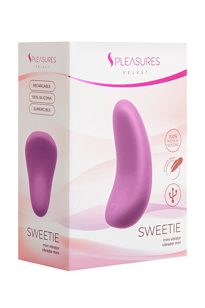 S PLEASURES VELVET - SWEETIE MINI LIGHT PURPLE