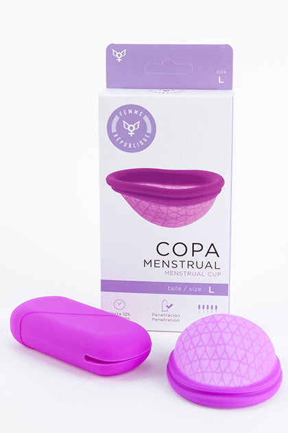 FEMME RÉPUBLIQUE - MENSTRUAL CUP SIZE L - PURPLE