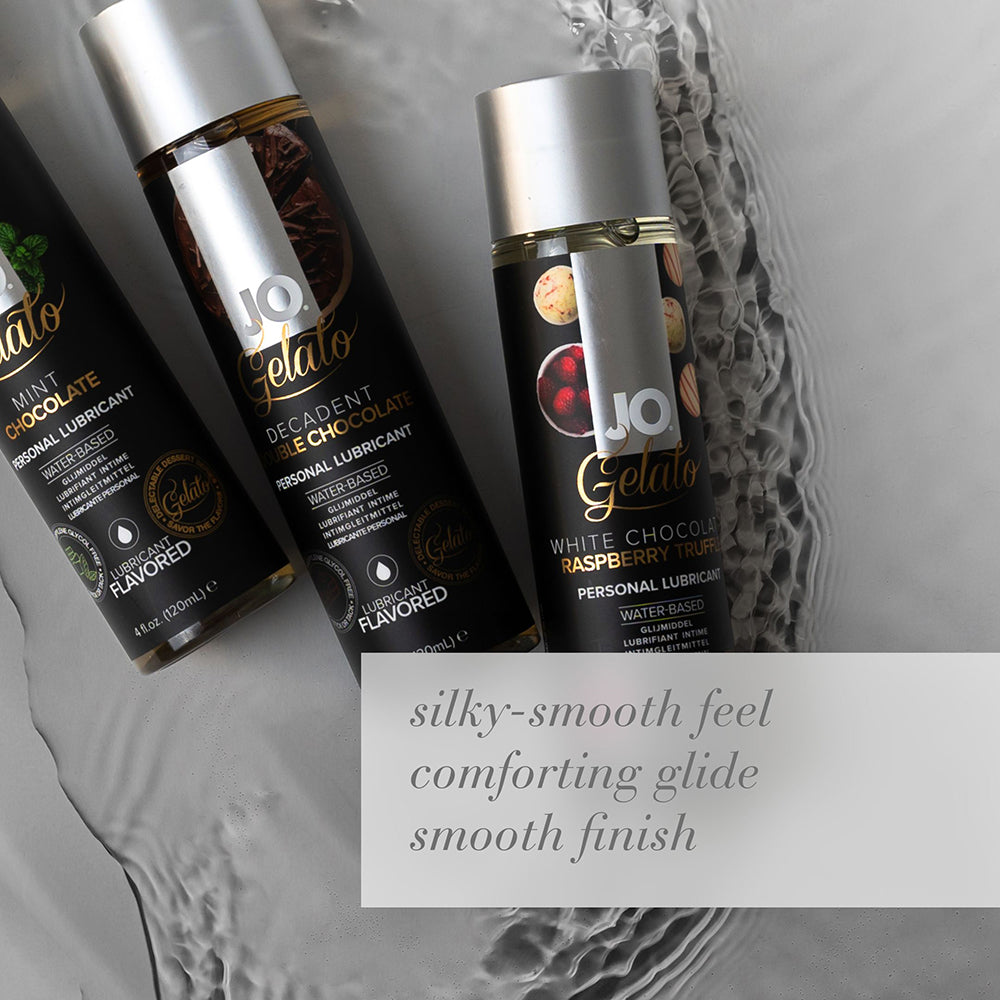 SYSTEM JO - JO GELATO WHITE CHOCOLATE RASBERRY TRUFFLE WATER-BASED LUBRICANT 1 OZ.