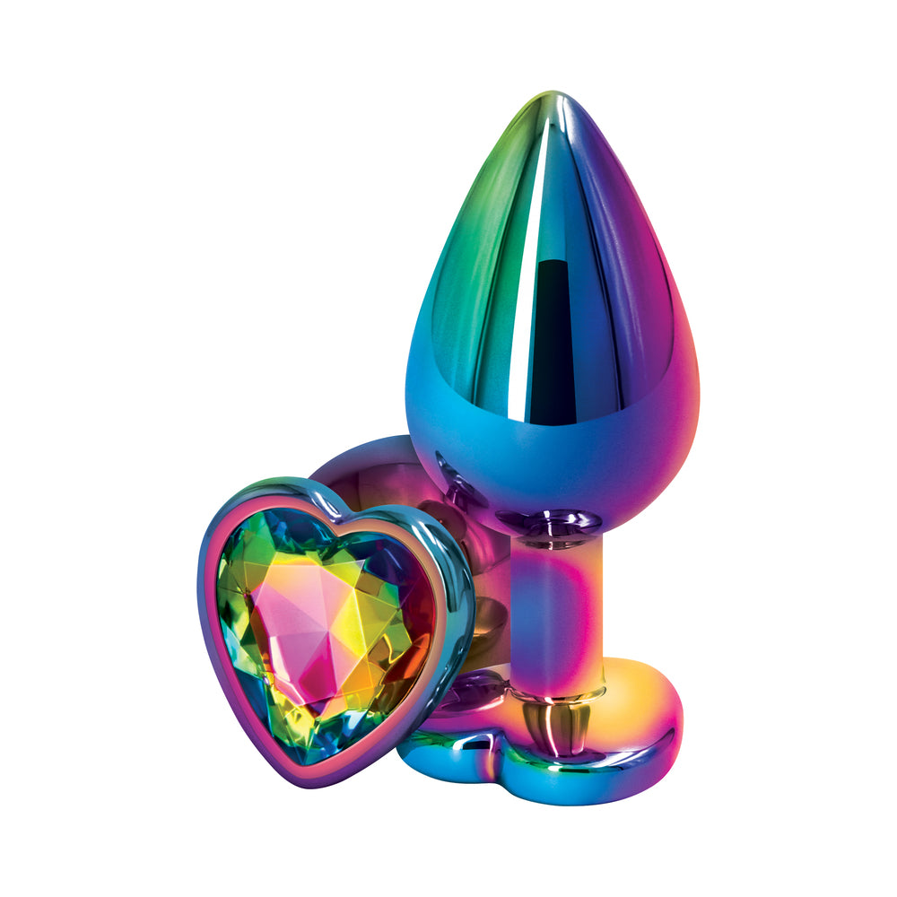 NS NOVELTIES - REAR ASSETS HEART PLUG MÉDIO