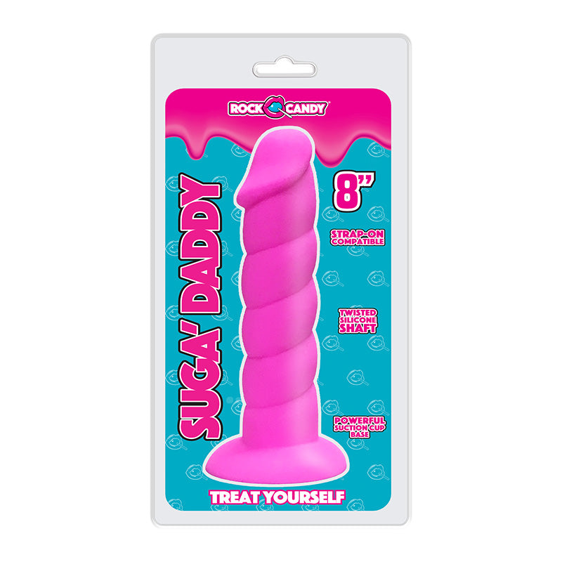 ROCK CANDY - SUGA-DADDY 8IN PINK