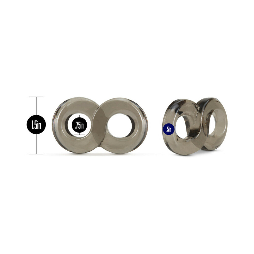 BLUSH - STAY HARD COCK RING AND BALL STRAP