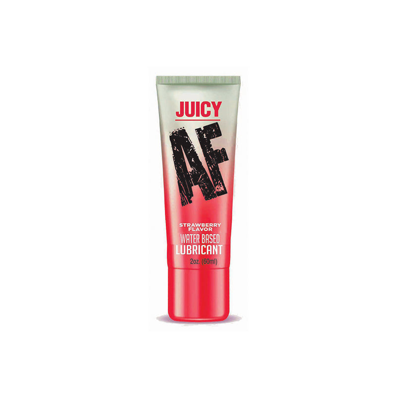 LITTLE GENIE - JUICY AF WATER-BASED LUBRICANT STRAWBERRY 2 OZ.