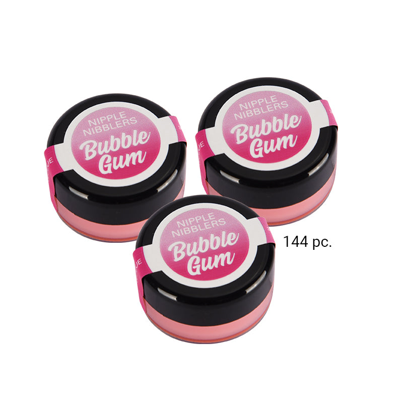 CLASSIC BRANDS - NIPPLE NIBBLER COOL TINGLE BALM BUBBLE GUM (BULK PACK/144 PCS) 3 G