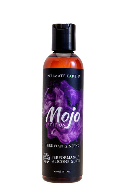 INTIMATE EARTH - MOJO PERUVIAN GINSENG SILICONE PERFORMANCE GLIDE 4OZ