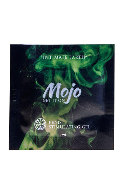 INTIMATE EARTH - MOJO NIACIN AND GINSENG PENIS STIMULATING GEL 3ML FOIL