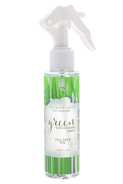 INTIMATE EARTH - SPRAY DE LIMPEZA DE BRINQUEDOS DE ÁRVORE DE CHÁ VERDE 125ML