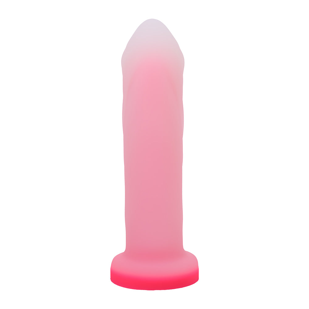 TANTUS - CUSH O2 DUAL DENSITY DILDO PONTO G QUARTZO ROSA