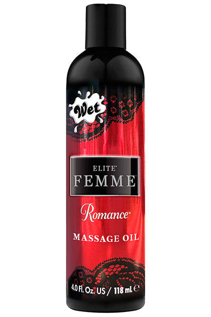 WET - INTTIMO AROMATHERAPY MASSAGE OIL ROMANCE 120 ML.