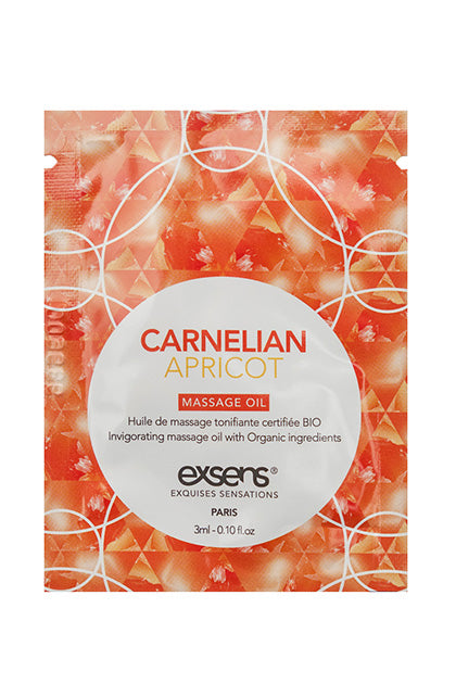 EXSENS - CARNELIAN APRICOT MASSAGE OIL 3 ML