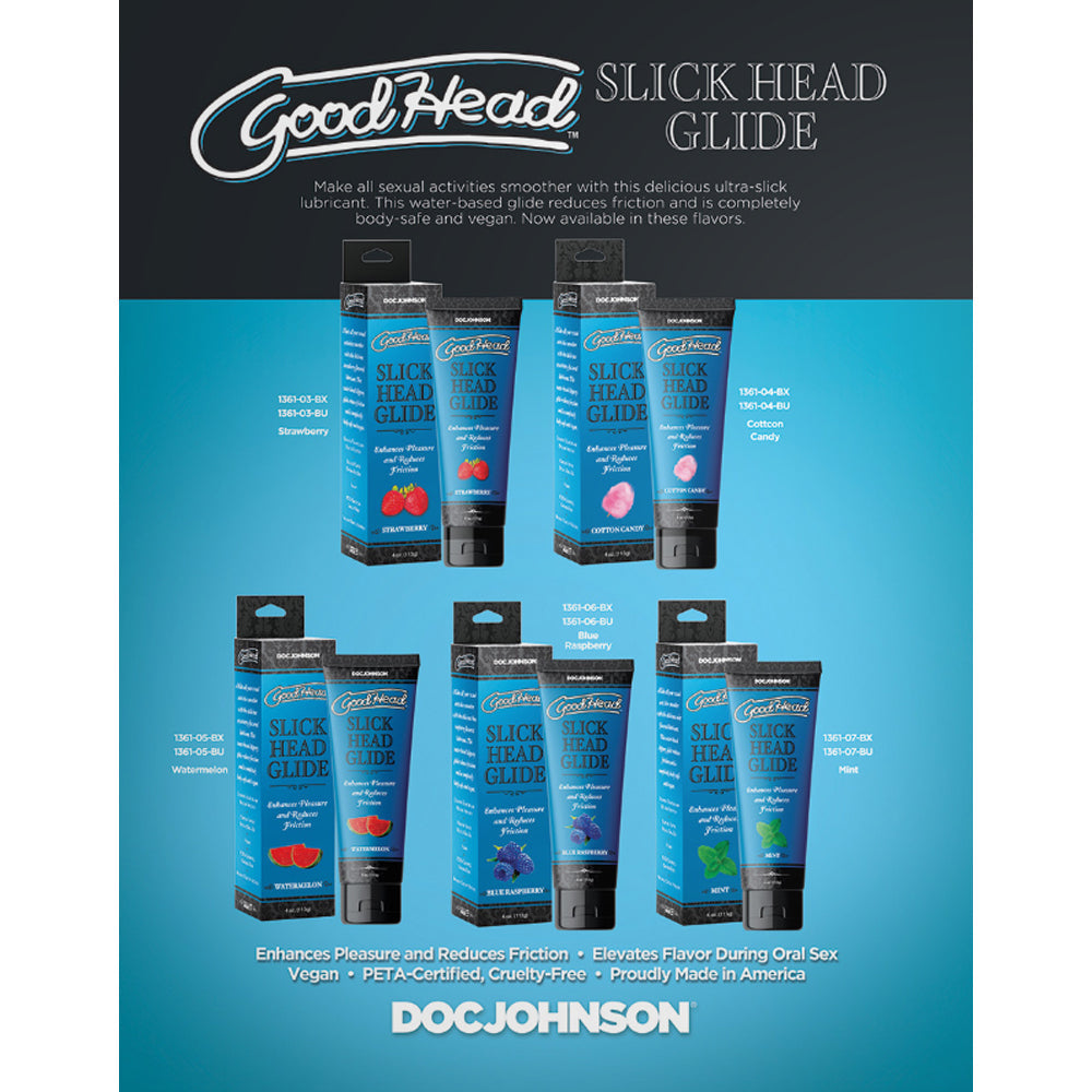 DOC JOHNSON - GOODHEAD SLICK HEAD GLIDE MINT 4 OZ. BULK