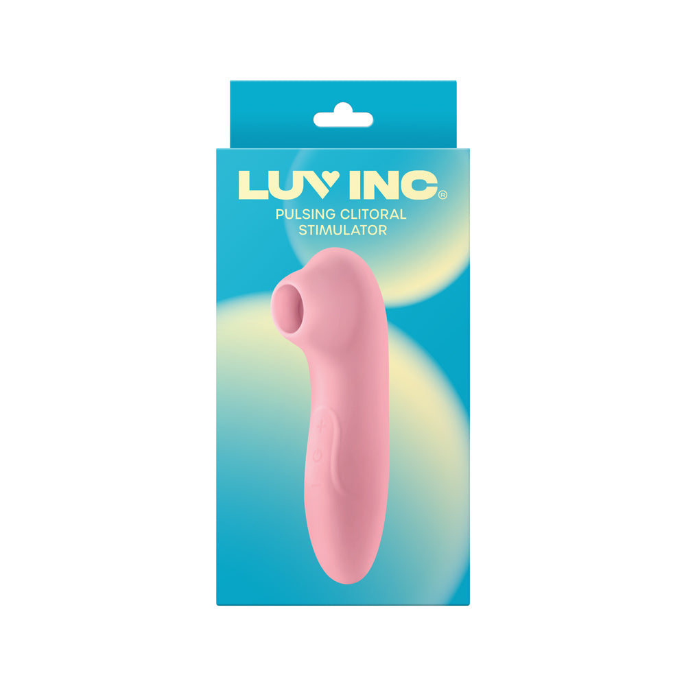 LUV INC. - CS19 PULSING CLITORAL STIMULATOR RECHARGEABLE SILICONE