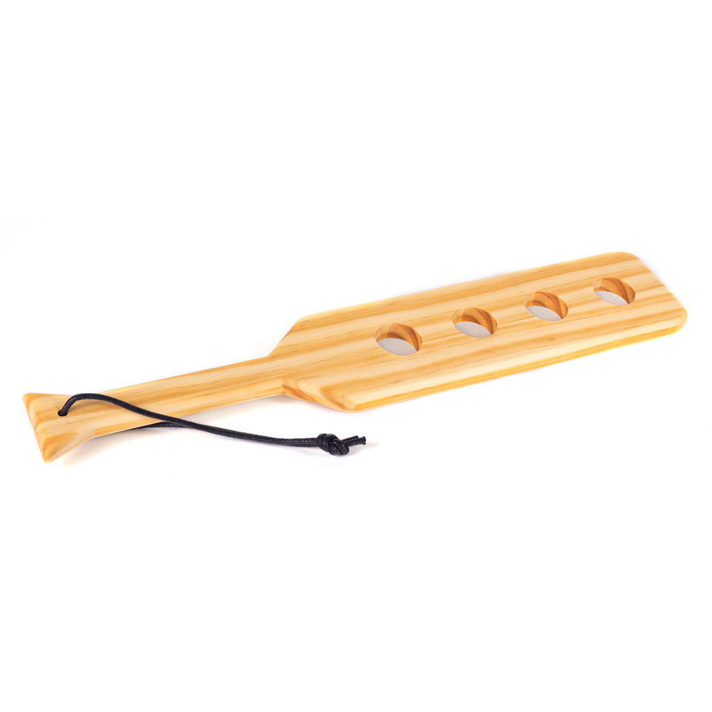 SPARTACUS - 15 IN. WOOD PADDLE WITH 4 HOLES