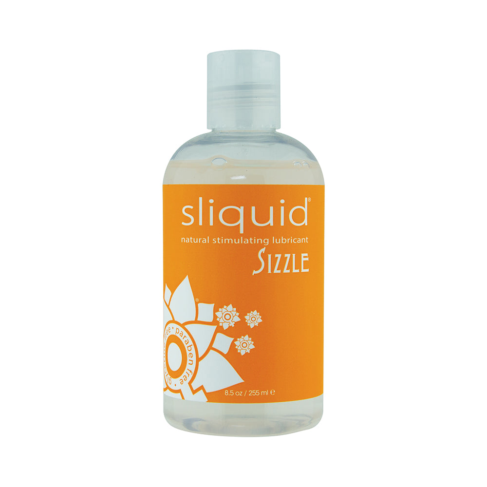 SLIQUID - NATURALS SIZZLE WARMING 8.5 OZ.