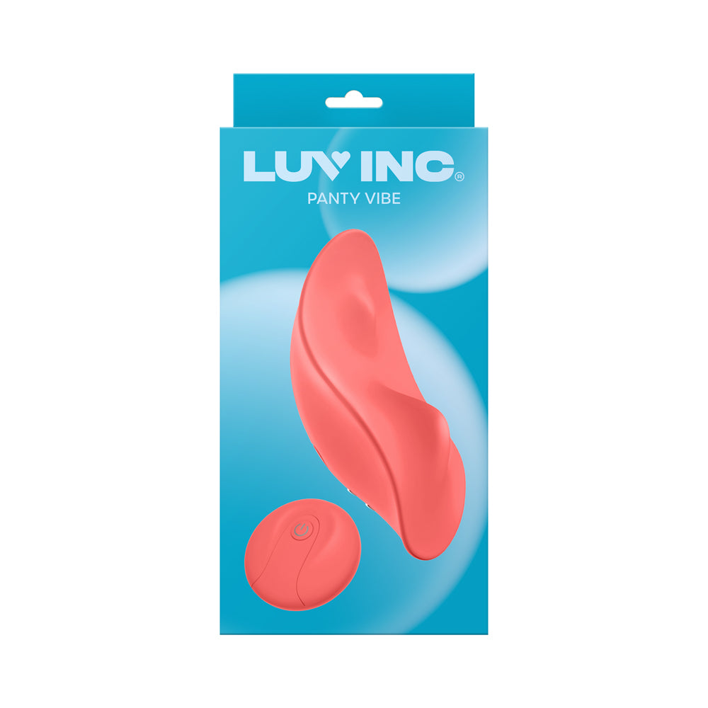 LUV INC. - VIBRADOR VESTÍVEL DE SILICONE COM CONTROLO REMOTO RECARREGÁVEL LUV INC PV72 PANTY VIBE