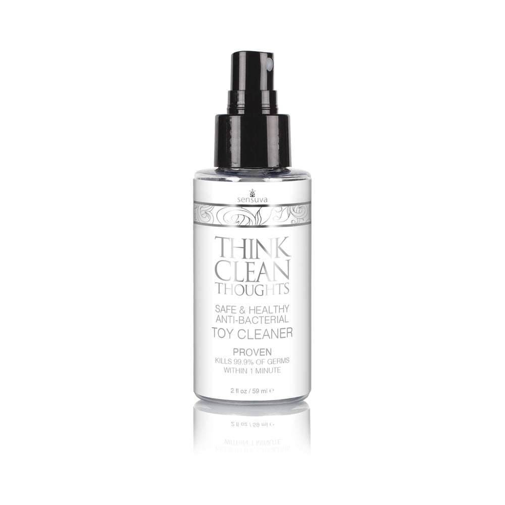 SENSUVA - THINK CLEAN THOUGHTS ANTI-BACTERIAL TOY CLEANER 2 OZ.