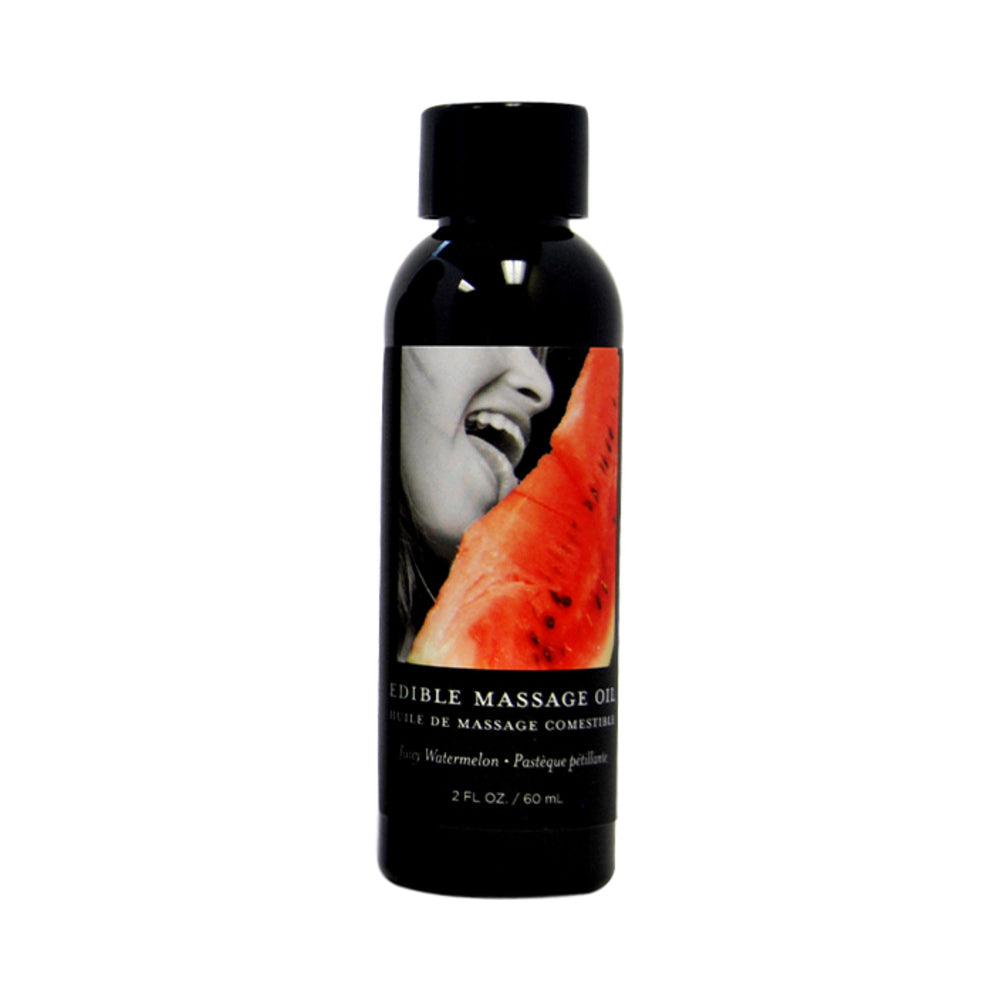 EARTHLY BODY - LOÇÃO DE MASSAGEM COMESTÍVEL MELANCIA 2 OZ.