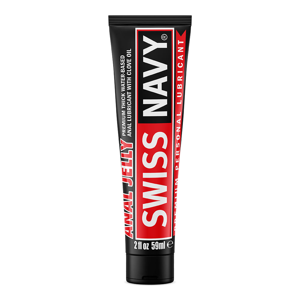 SWISS NAVY - LUBRIFICANTE ÍNTIMO À BASE DE ÁGUA PREMIUM COM ÓLEO DE CRAVO 59 ML