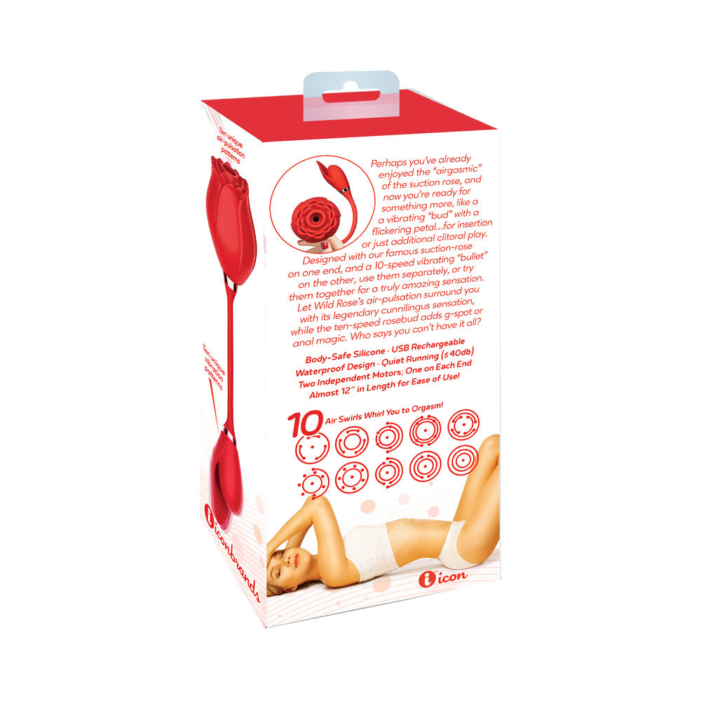 ICON BRANDS - WILD ROSE SUCTION AND BULLET RED