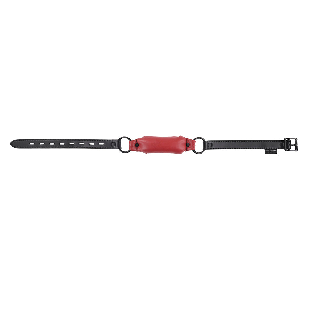 SPORTSHEETS - SAFFRON SOFT BIT GAG WITH ADJUSTABLE BUCKLE