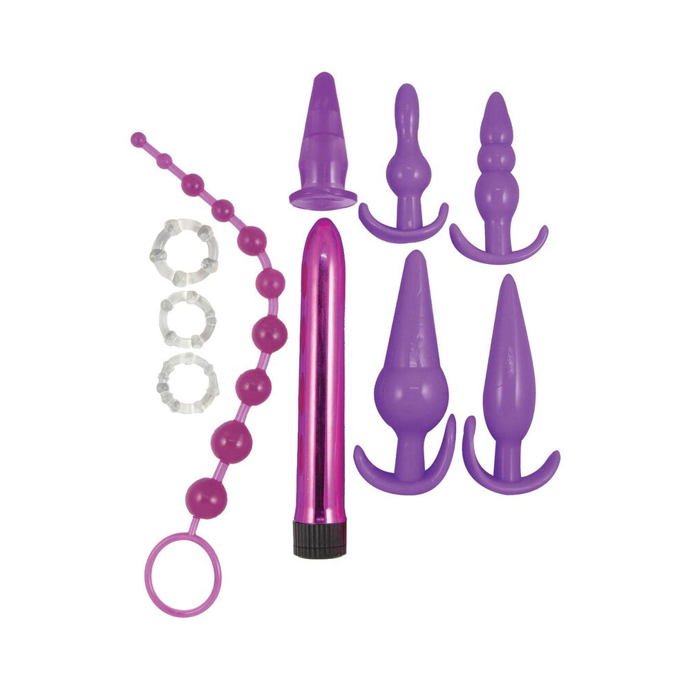 NASSTOYS - PURPLE ELITE COLLECTION ANAL PLAY KIT PURPLE