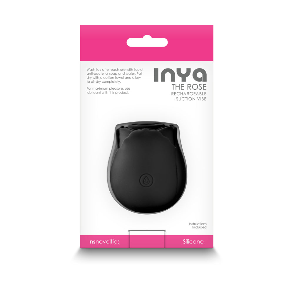 NS NOVELTIES - INYA THE ROSE RECHARGEABLE SUCTION VIBRATOR