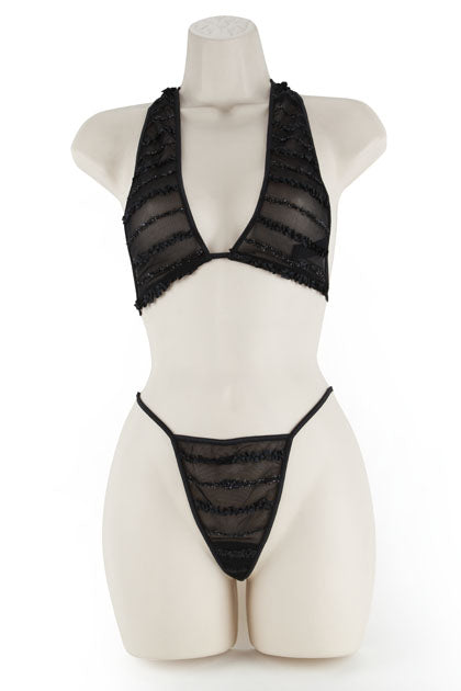 EXPOSED - CROSS HALTER & G, RM BLACK