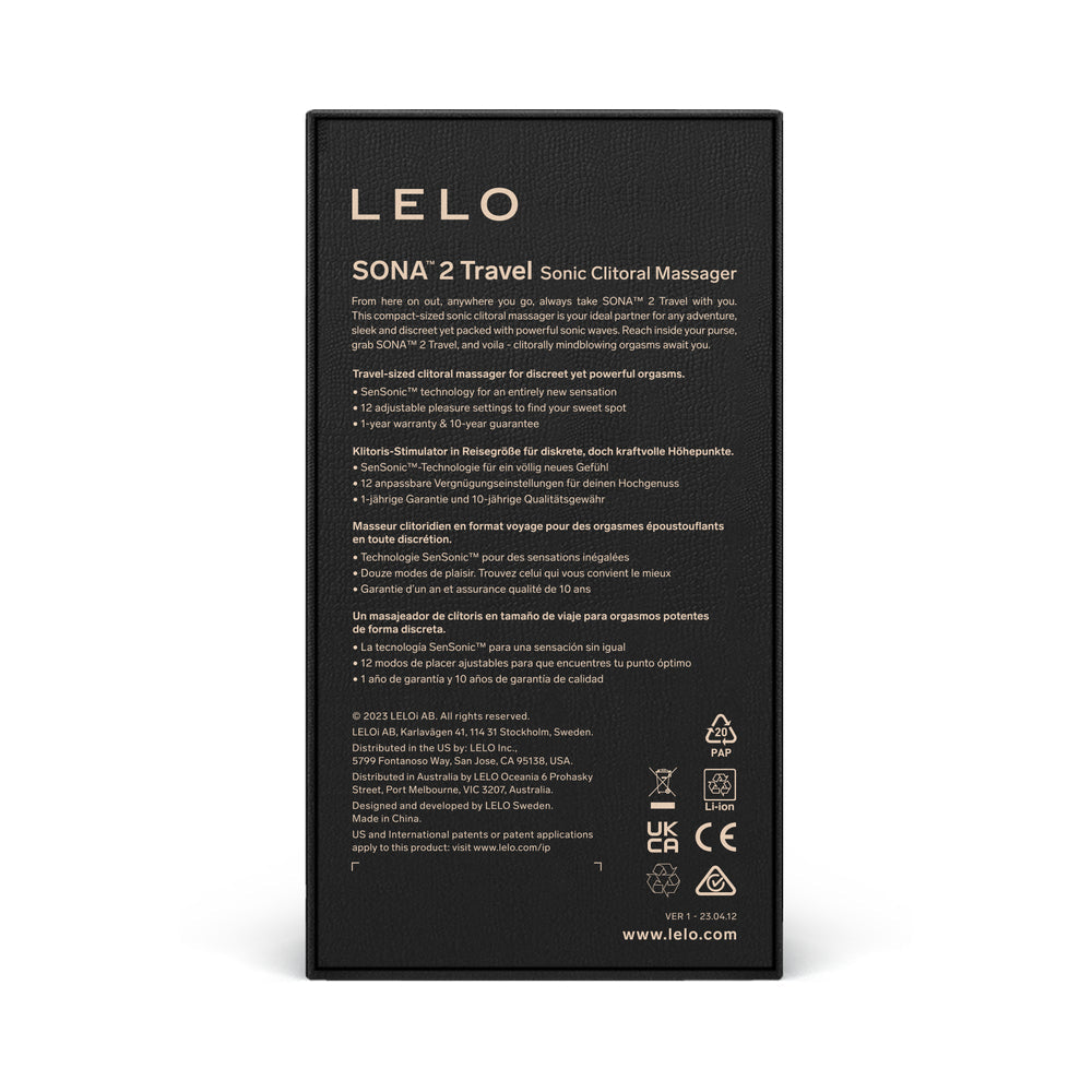 LELO - SONA 2 TRAVEL PINK