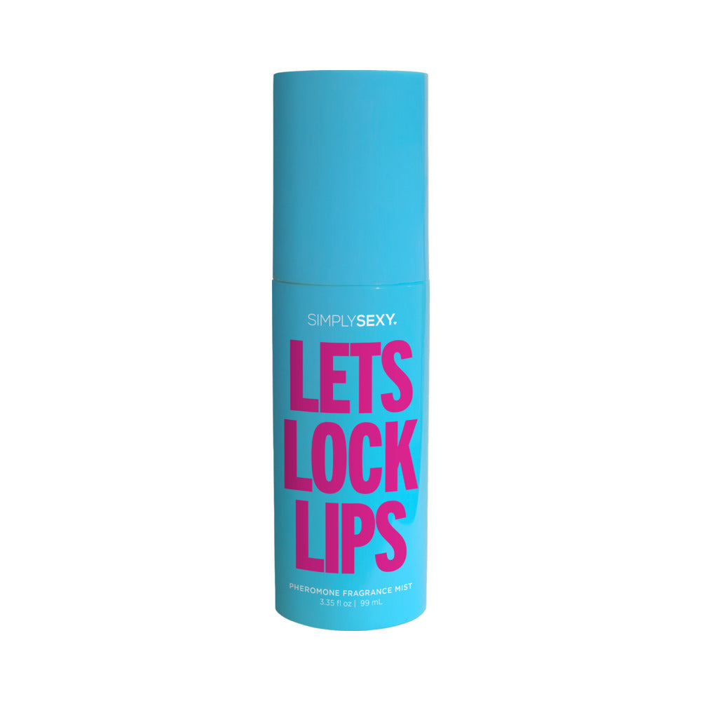 CLASSIC BRANDS - SIMPLY SEXY LET'S LOCK LIPS PHEROMONE FRAGRANCE MIST 3.35 OZ.