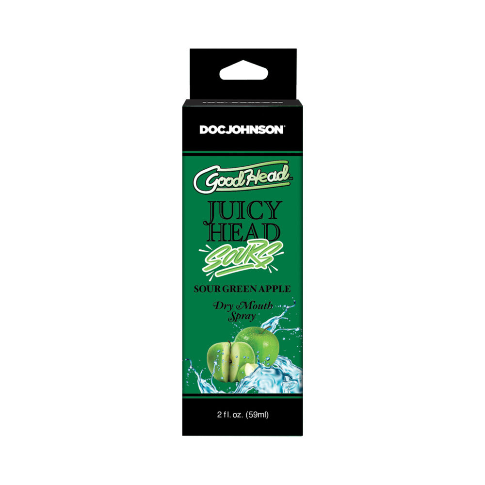 DOC JOHNSON - GOODHEAD JUICY HEAD DRY MOUTH SPRAY SOUR GREEN APPLE 2 OZ.
