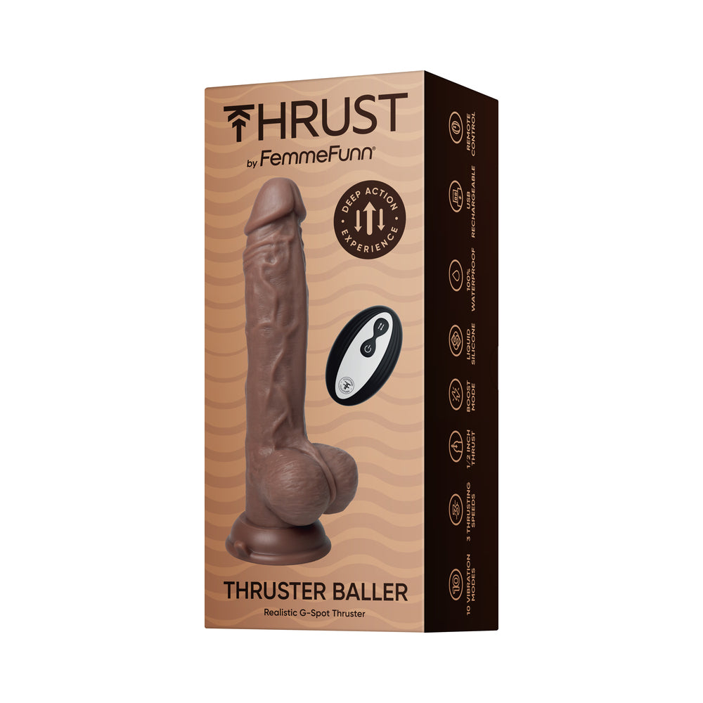 FEMMEFUNN - THRUSTER BALLER BROWN
