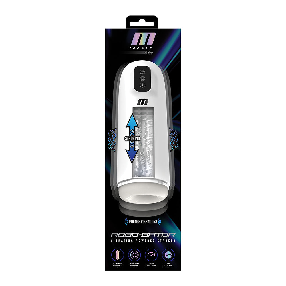 BLUSH - M FOR MEN ROBO-BATOR WHITE