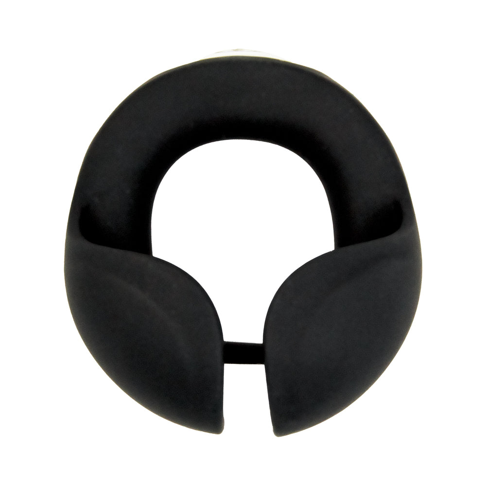NASSTOYS - COCKPOWER SCROTUM HUGGER COCK RING BLACK