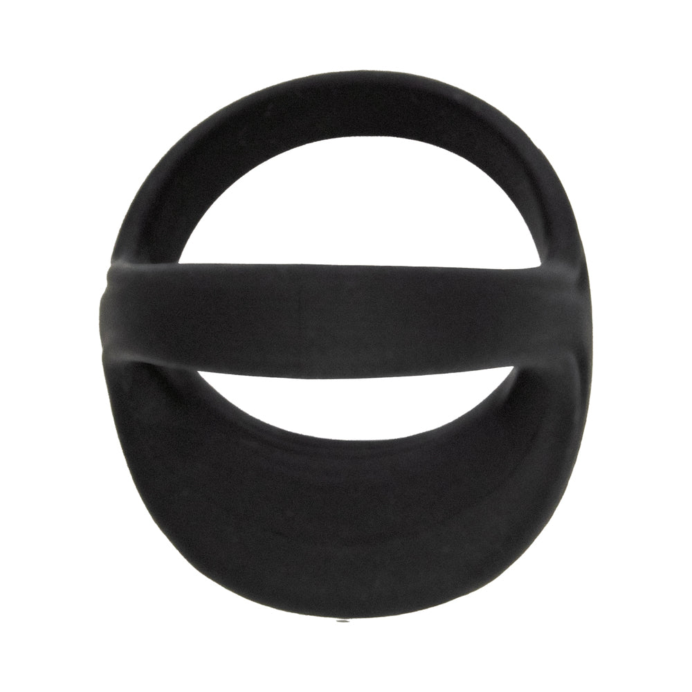 NASSTOYS - COCKPOWER SCROTUM AND COCK RING BLACK