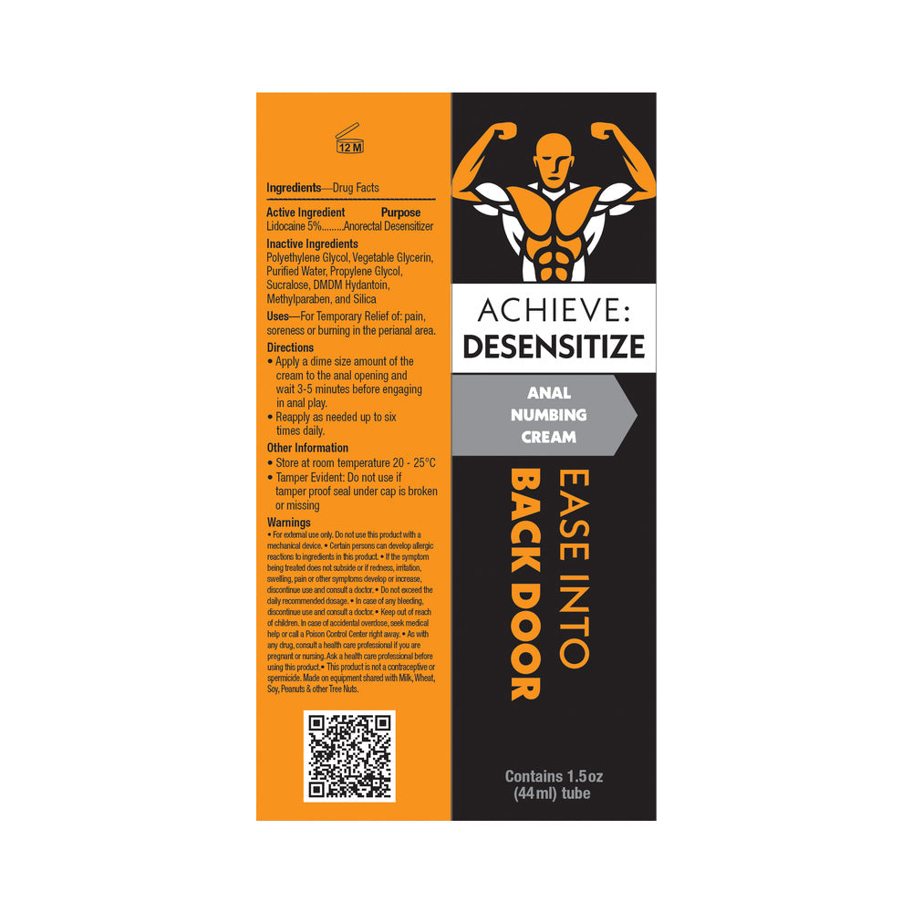 LITTLE GENIE - ACHIEVE: DESENSITIZE ANAL NUMBING CREAM