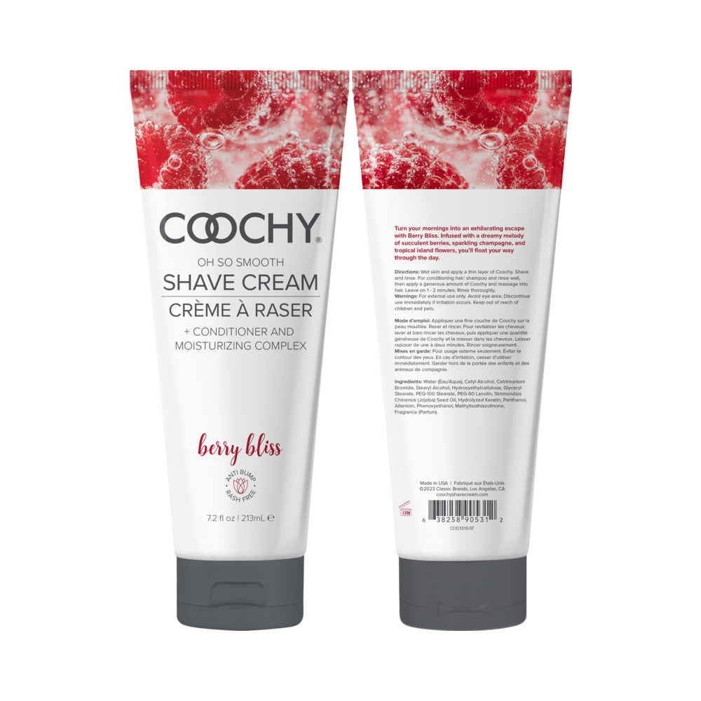 COOCHY - CREME DE DEPILAÇÃO BERRY BLISS 212 ML