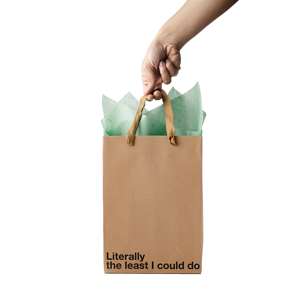 WOOD ROCKET - SNARKY GIFT BAGS LITERALLY THE LEAST 3PK