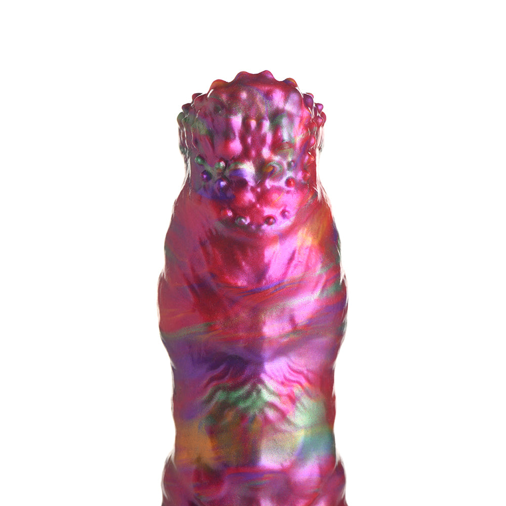 XR BRANDS - CREATURE COCKS LARVA SILICONE OVIPOSITOR DILDO WITH EGGS