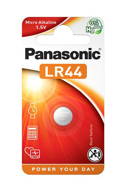 PILAS DE BOTÓN ALCALINA 1.5V LR44