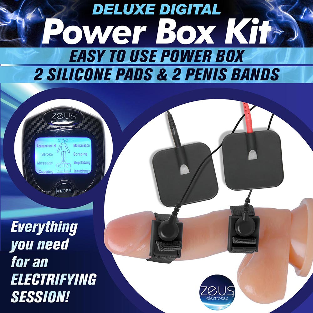 XR BRANDS - ZEUS ELECTROSEX POWER BOX KIT