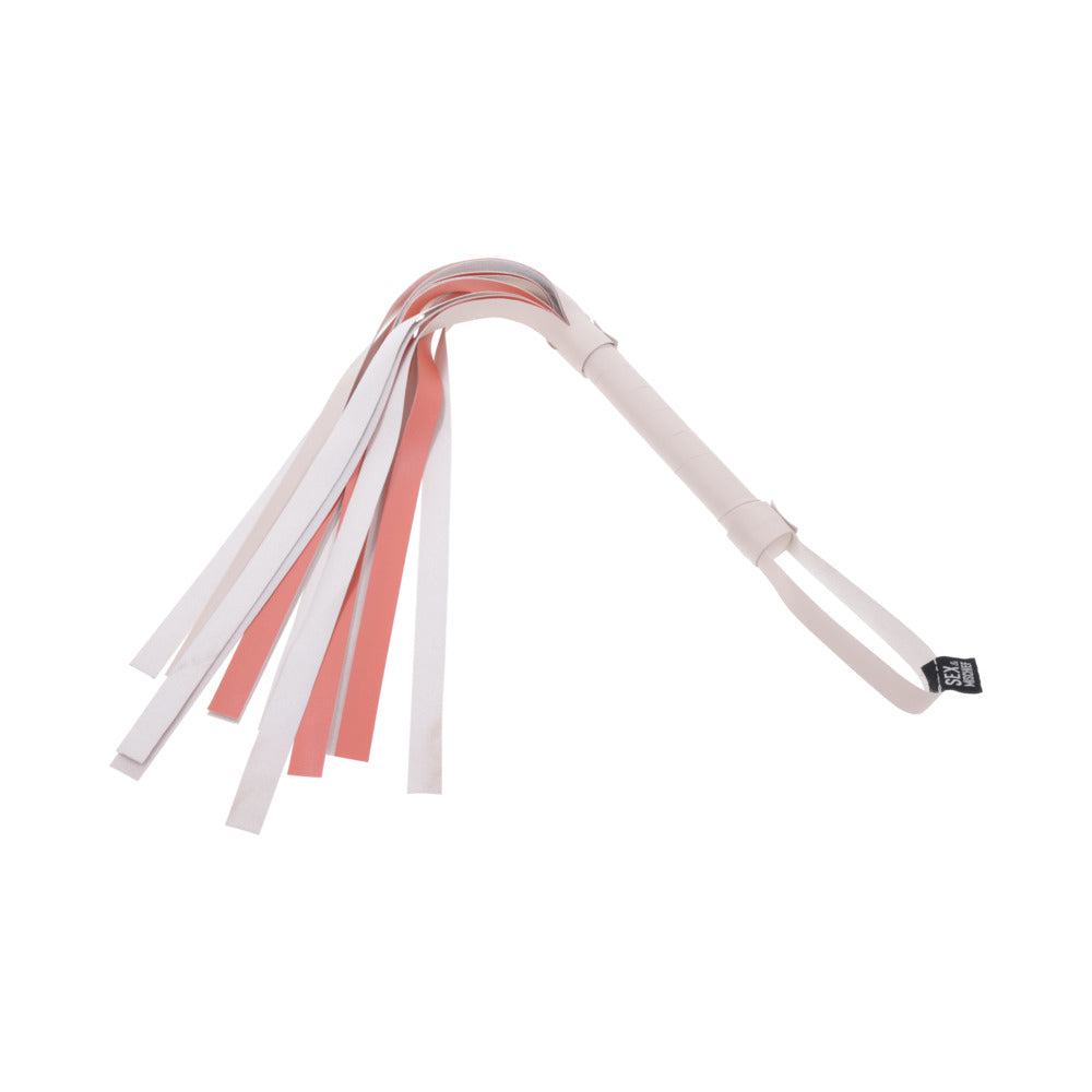 SPORTSHEETS - SEX & MISCHIEF PEACHES 'N CREAME STRIPE FLOGGER