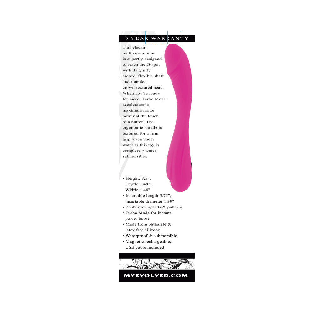 EVOLVED - SUGAR RUSH RECHARGEABLE PINK