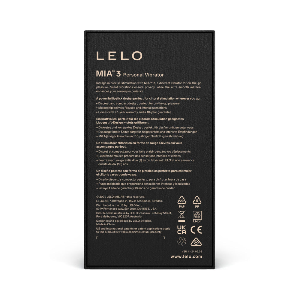 LELO - MIA 3 PERSONAL VIBRATOR