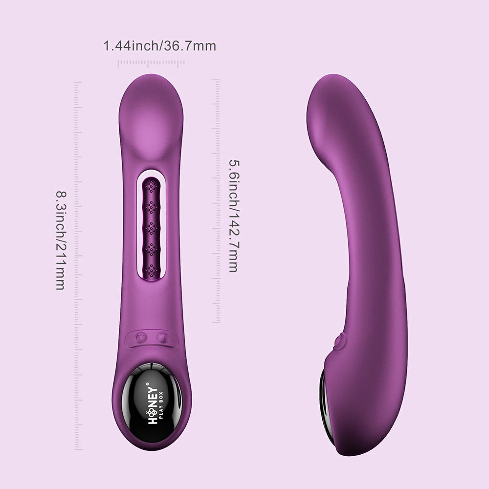HONEY PLAY BOX - TEMPO PRESSURE SENSING APP CONTROLLED TAPPING G SPOT VIBRATOR